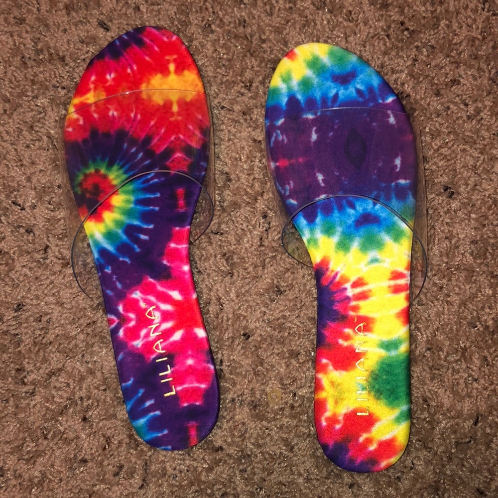 Tie Dye Sandals